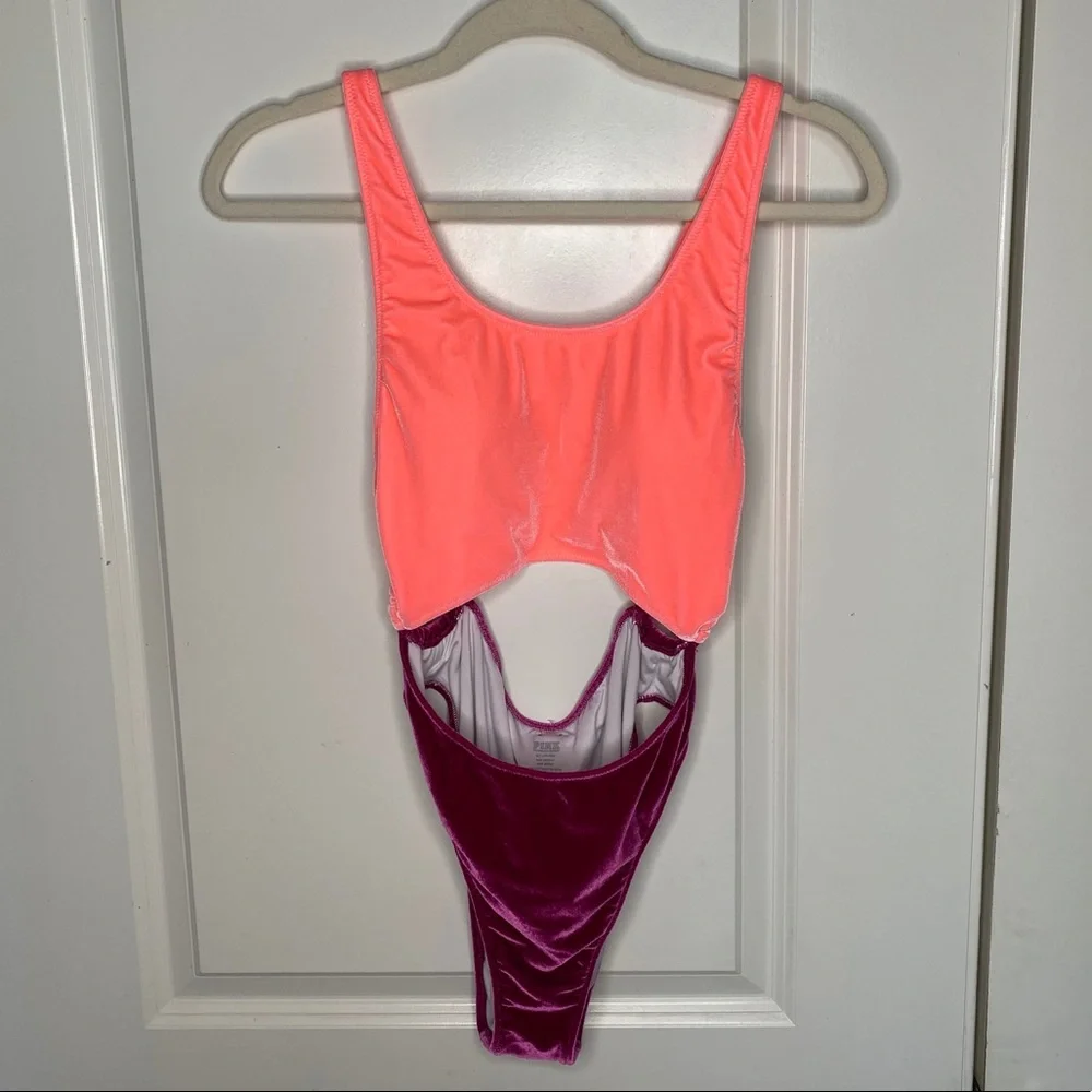 Victoria’s Secret PINK velvet swimsuit